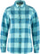 Fjällräven Övik Heavy Flannel Shirt- Women's - Dawn Blue - Breeze Blue