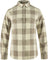 Fjällräven Övik Heavy Flannel Shirt- Women's - Fog - Chalk White