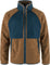 Fjällräven Vardag Pile Fleece Jacket - Men's - Chestnut - Navy
