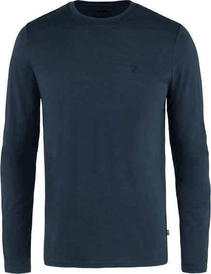 Fjällräven Abisko Wool Long Sleeve Tee - Men’s