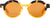 French Kiwis Charlotte Sunglasses - Women's - Orange - Tortoise - Brown