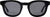 French Kiwis Claude Sunglasses - Unisex - Black - Grey