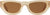 French Kiwis Estelle Sunglasses - Women's - Apricot - Brown