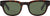 French Kiwis Francis Sunglasses - Unisex - Dark Tortoise - Green