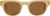 French Kiwis Francis Sunglasses - Unisex - Honey - Brown