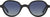 French Kiwis Gaby Sunglasses - Unisex - Black - Grey Blue