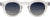 French Kiwis Jude Sunglasses - Unisex - Clear - Blue