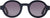 French Kiwis Lola Sunglasses - Unisex - Cobalt Blue - Grey