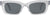 French Kiwis Margot Sunglasses - Women's - Clear - Grey