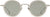 French Kiwis Nicolas Sunglasses - Unisex - Clear Grey - Silver