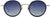 French Kiwis Nicolas Sunglasses - Unisex - Cobalt Blue - Gold