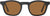 French Kiwis Thomas Sunglasses - Unisex - Dark Grey - Brown