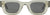 French Kiwis Valentin Sunglasses - Unisex - Clear Olive - Grey