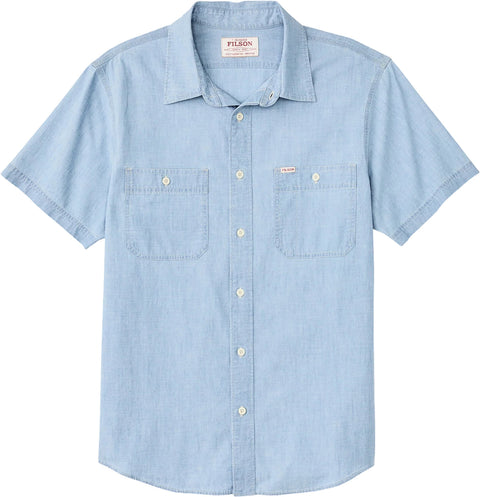 Filson Chambray Short Sleeve Shirt - Men's