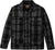 Filson 1940s Mackinaw Wool Cruiser Jacket - Men's - Charcoal - Black Heritage Plaid