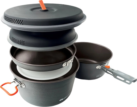 GSI Outdoors Pinnacle Ceramic Base Camper Cookset - Large