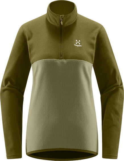 Haglöfs Pollux 1/2 Zip Mid Layer Fleece Pullover - Women's