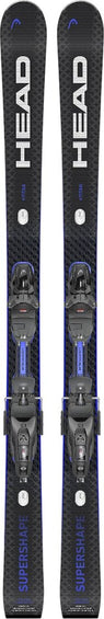 HEAD Supershape e-Titan SW Skis with Prot Ski Bindings