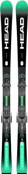 HEAD Supershape e-Magnum SW Skis with Protector PR 13 GW Ski Bindings