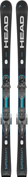 HEAD Supershape e-Speed SW Skis with Protector PR 13 binding