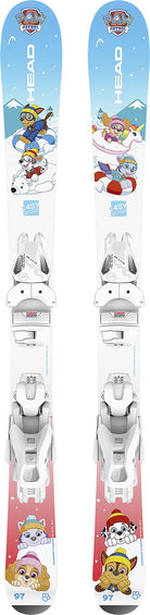 HEAD Paw Patrol Skis with JRS 4.5 GW CA Ski Bindings - Junior