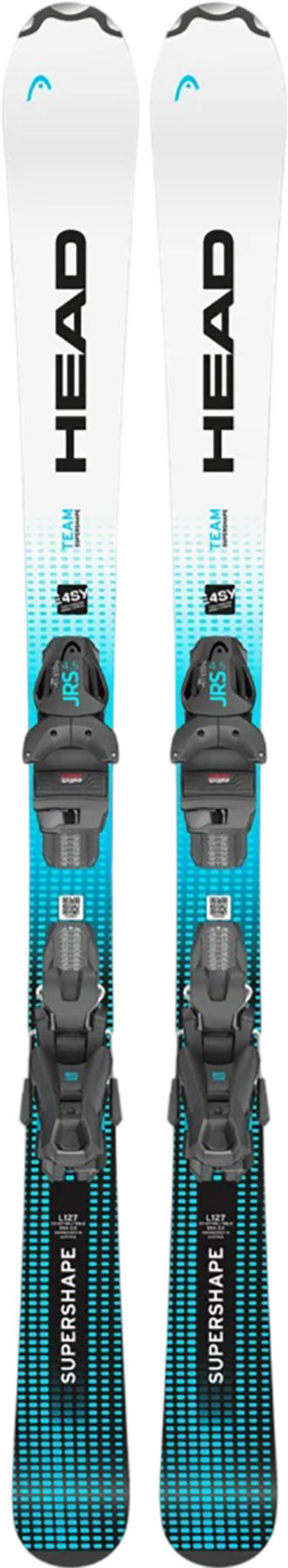 HEAD Supershape Team Easy Skis with JRS 4.5 GW CA Ski