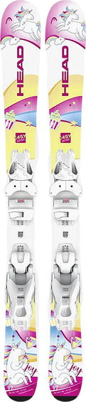 HEAD Unicorn Skis with JRS 4.5 GW CA Ski Bindings - Junior