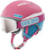 HEAD Maja Helmet and Goggle Set - Youth - Pink - Blue