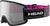 HEAD Contex Pro 5K Race Ski Goggles with Spare Lens - Chrome - Vis Red
