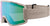 HEAD Contex Ski Goggles - Blue and Green Lens - Green - Sand