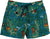Headster Kids Treasure Map Peachskin Boardshorts - Kids - Teal Steal