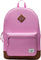 Herschel Supply Co. Heritage™ Backpack 26L - Youth - Opera Mauve - Saddle Brown