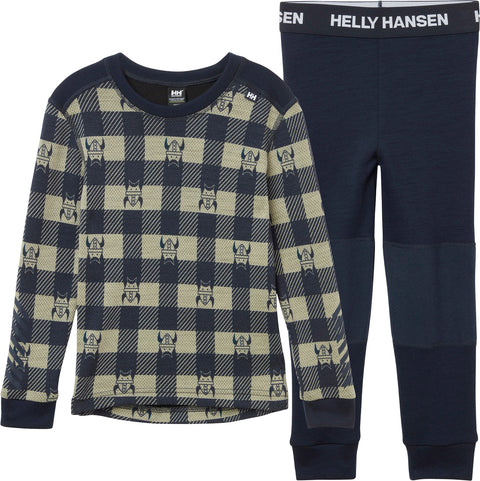 Helly Hansen Graphic Lifa Merino Set - Kid's