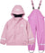 Helly Hansen Bergen Fleece-Lined 2.0 Rainset - Kid - Meta Pink