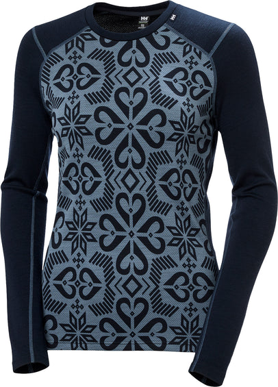 Helly Hansen Lifa Merino Midweight Graphic Tee - Women's