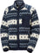 Helly Hansen Imperial Printed Pile Snap Jacket - Women's - Navy Nordic Aop