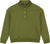 Hooké Oversized Half Placket Sweatshirt - Women's - Calla Green