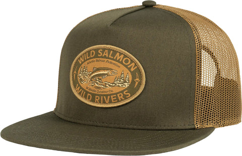 Hooké Wild Salmon Wild Rivers Trucker Hat - Unisex