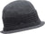Harricana Clara Soft Wool Cloche Hat - Women's - Charcoal