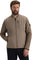 Hunter Kindale Vertical Quilt Jacket with Sweater Knit Sleeves - Men's - Driftwood