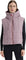 Hunter Lindsey Pu Coated Square Quilted Vest - Women's - Dusty Lilac