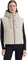 Hunter Lindsey Pu Coated Square Quilted Vest - Women's - Vanilla