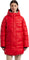 Hunter Almond Marshmallow Mid Length Puffer Jacket - Women's - Hunter Red