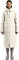 Hunter Ireland PU Coated Longline Puffer Jacket - Women's - Cream