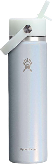 Hydro Flask Wide Mouth Insulated Water Bottle with Flex Straw Cap 24oz