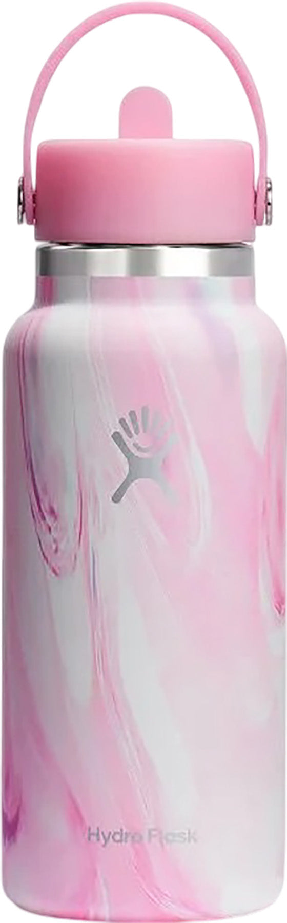 Hydro Flask Wide Mouth Insulated Water Bottle with Flex Straw Cap