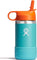 Hydro Flask Wide Mouth Bottle with Straw Lid and Boot 355mL - Kids - Seaspray