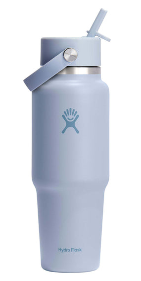 Hydro Flask Wide Mouth Water Bottle with Flex Straw Cap 710ml