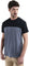 icebreaker 125 Cool-Lite Sphere III Merino Blend Colour Block T-Shirt - Men's - Graphite Heather - Black - Cb