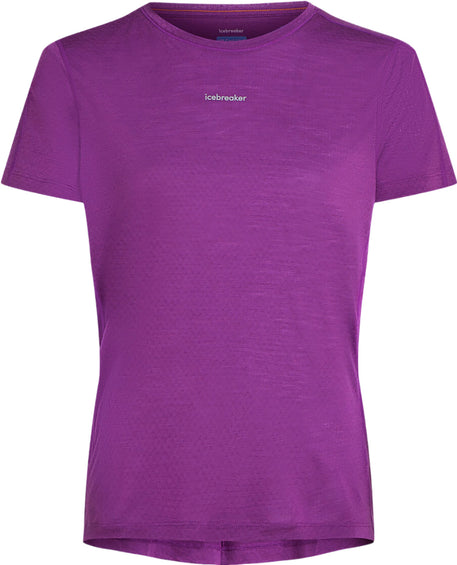 icebreaker 125 Cool-Lite Speed Merino Blend Short Sleeve Slit Back T-Shirt - Women's